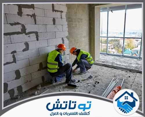 ترميم المباني التراثية في أبوظبي 0565603382 شركة توتاتش نكشف تسربات الحمامات والمواسير بأحدث أجهزة التتبع الصوتي لضمان معالجة دقيقة وسريعة