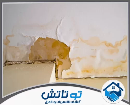 معالجة رطوبة الحائط في ابوظبي 0565603382 شركة توتاتش لا تتركها تتفاقم! الرطوبة والتشققات دليل على تسرب خفي؛ اتصل بنا الآن للفحص بأحدث الأجهزة وحماية هيكل منزلك.